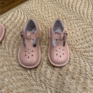 L'Amour Pink T-Strap Mary Jane